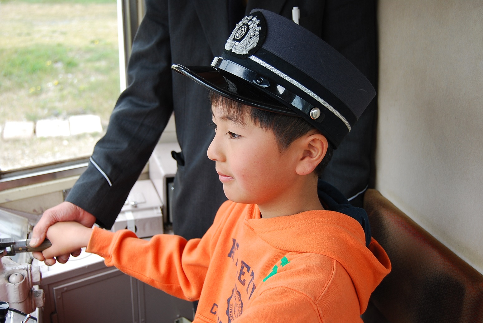 運転体験のようす 運転体験のようす