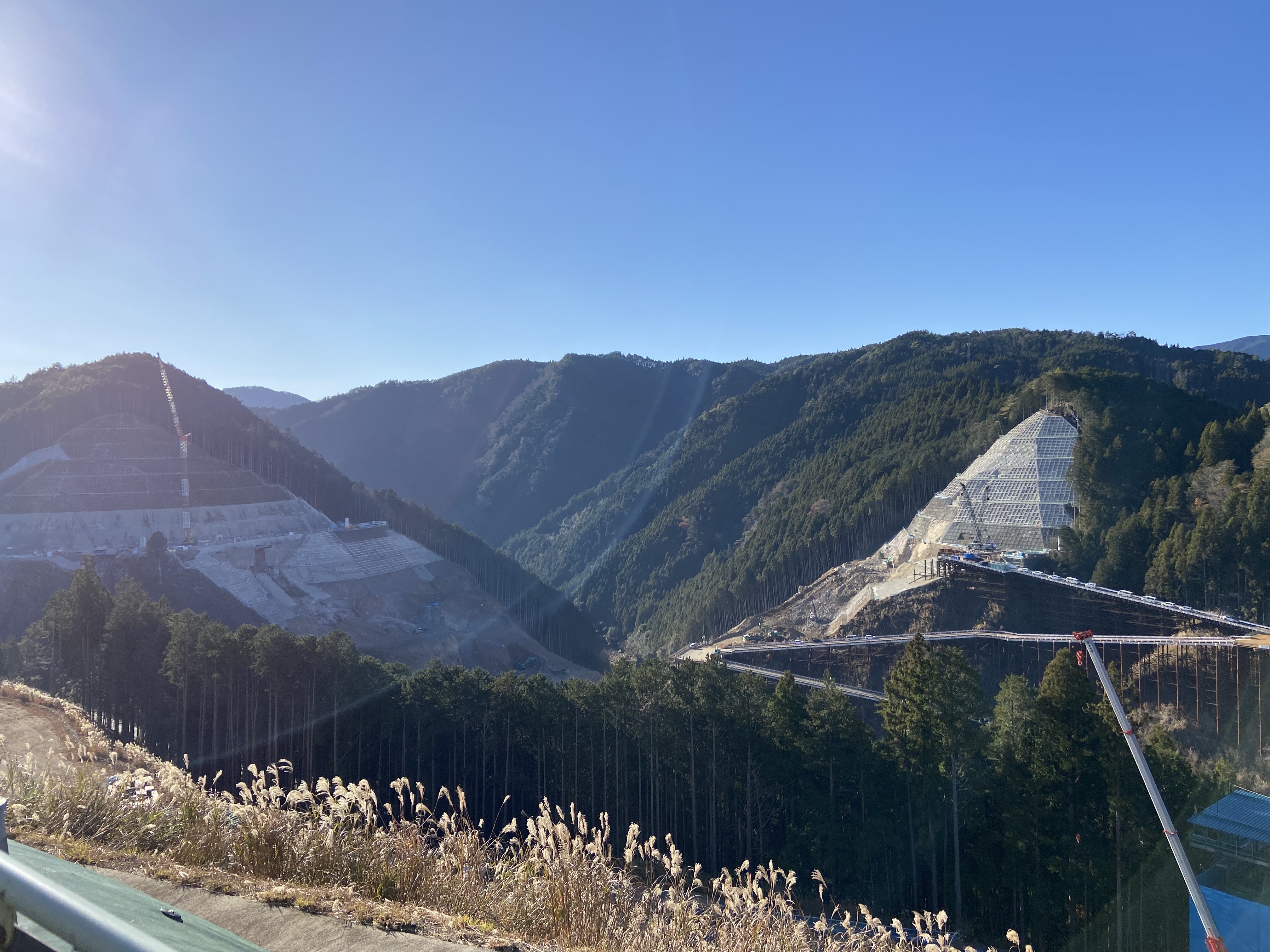 設楽ダム工事現場（イメージ）